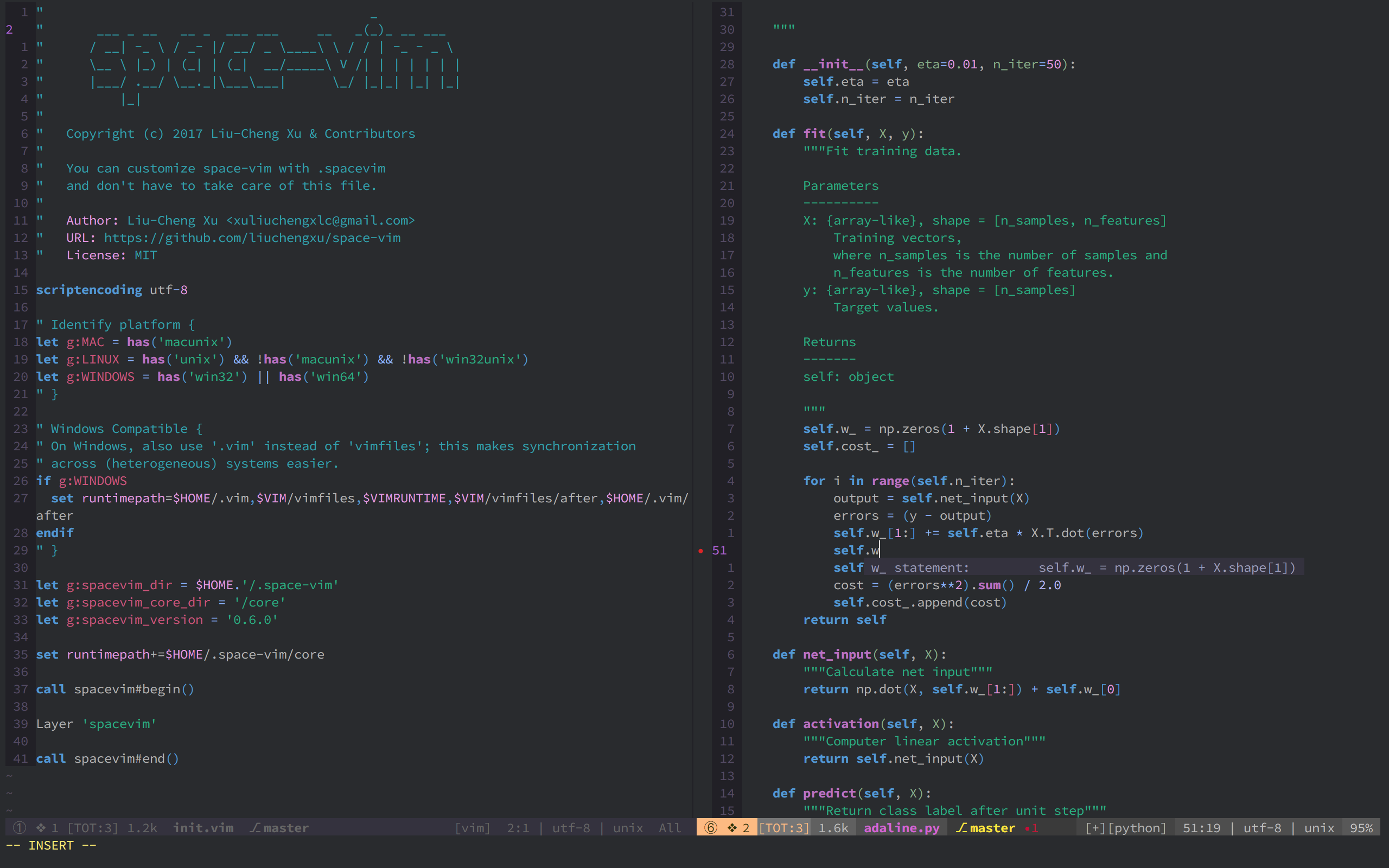 Space vim Documentation For Space vim